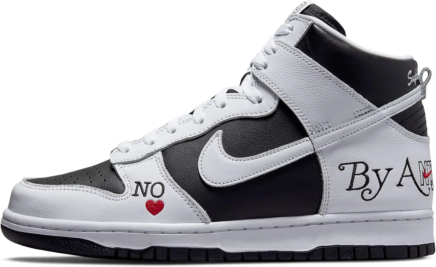 Nike Mens SB Dunk High DN3741 002 Supreme - by Any Means - White/Black - Size, белый — фото 3
