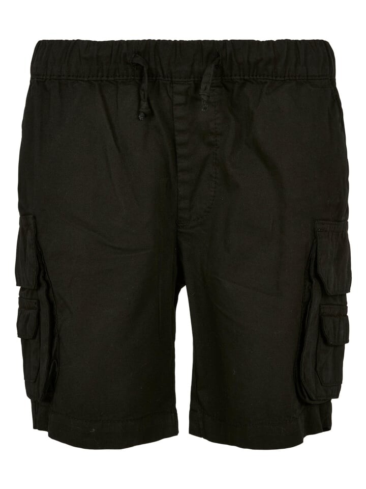 

Тканевые брюки Urban Classics Cargo Shorts, черный
