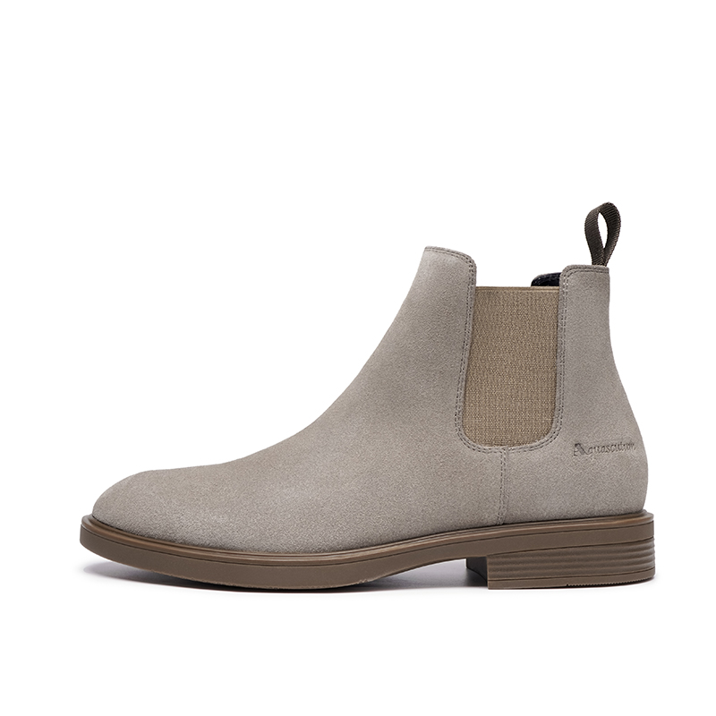 

Короткие мужские ботинки челси AQUASCUTUM, Coffee
