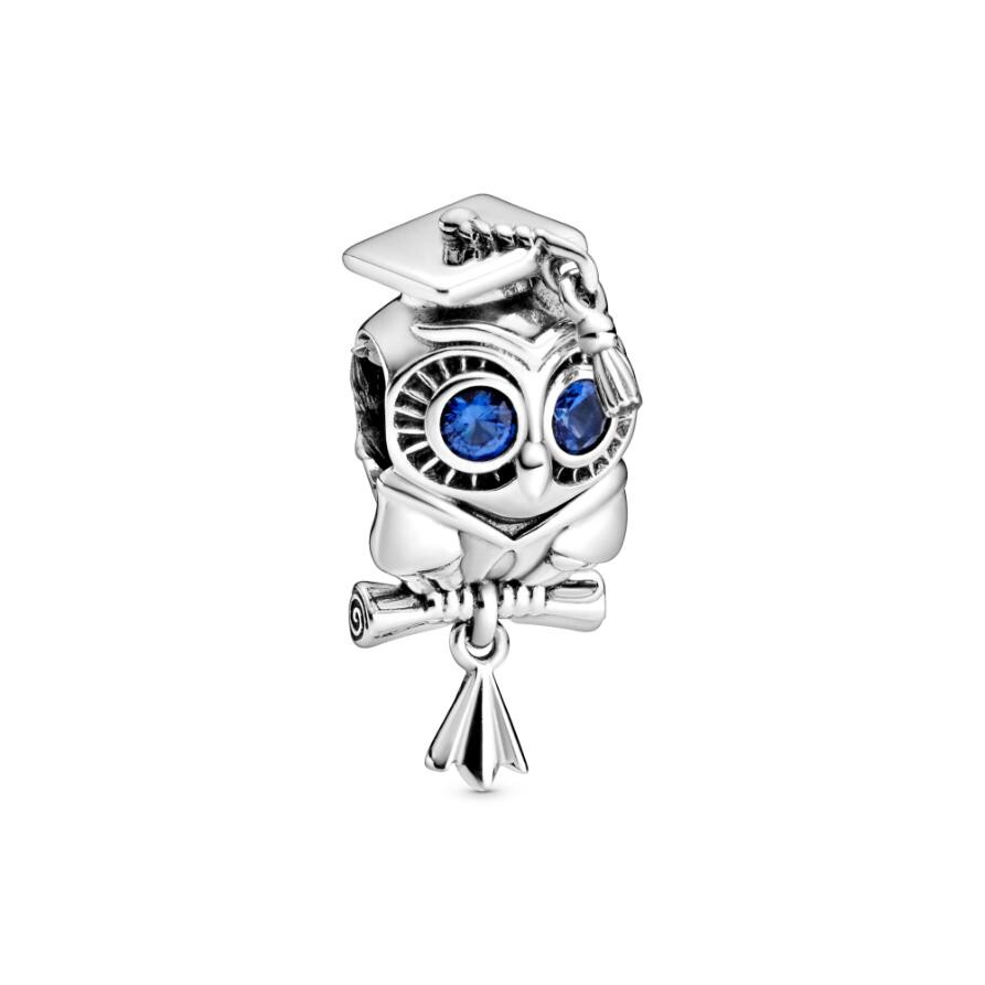 

Шарм Wise Owl Graduation Pandora, стерлинговое серебро