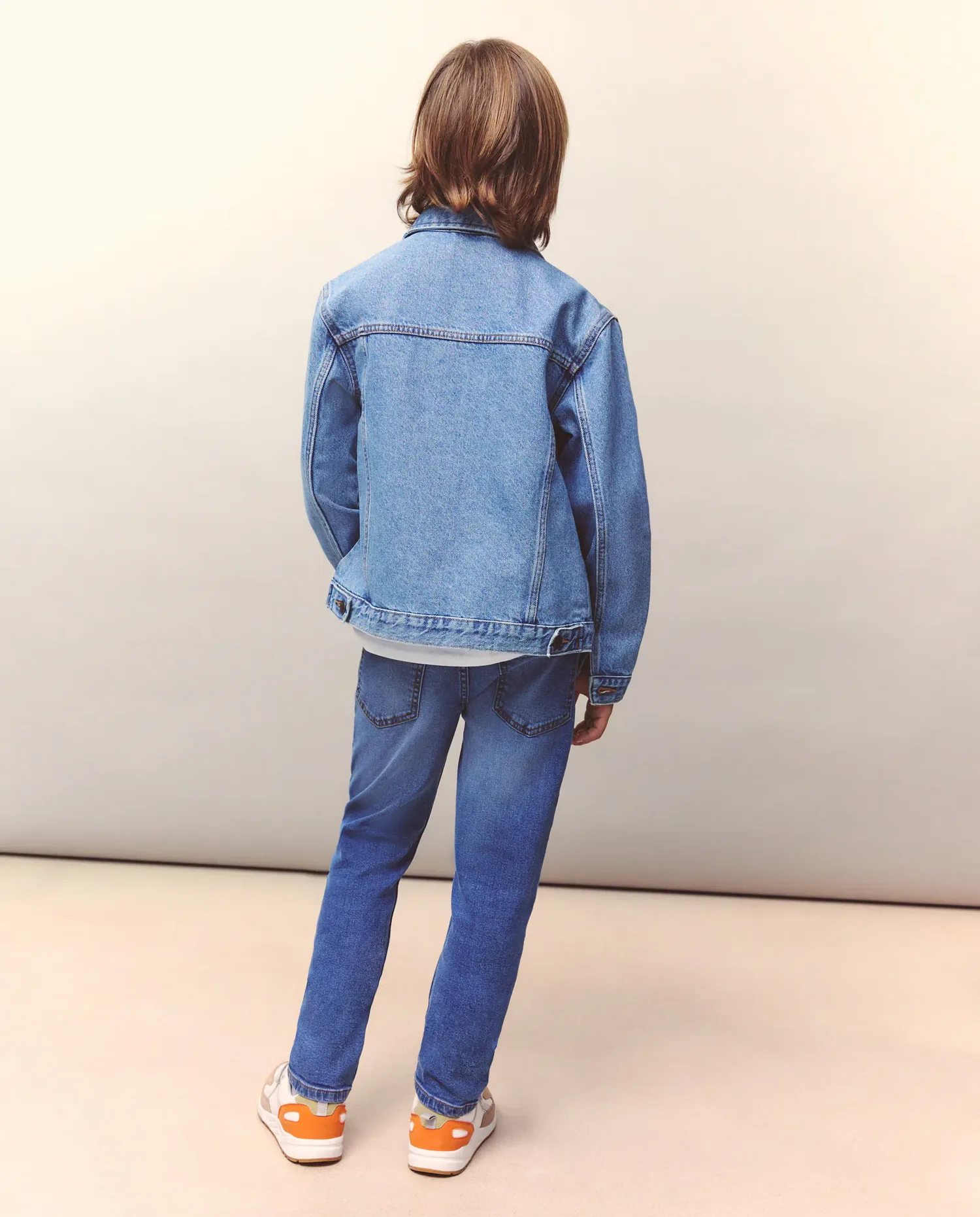 Детские skinny джинсы Kids El Corte Inglés, бледно-голубой — фото 3