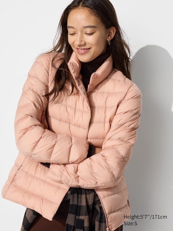 

Сверхлегкий пуховик Uniqlo, розовый