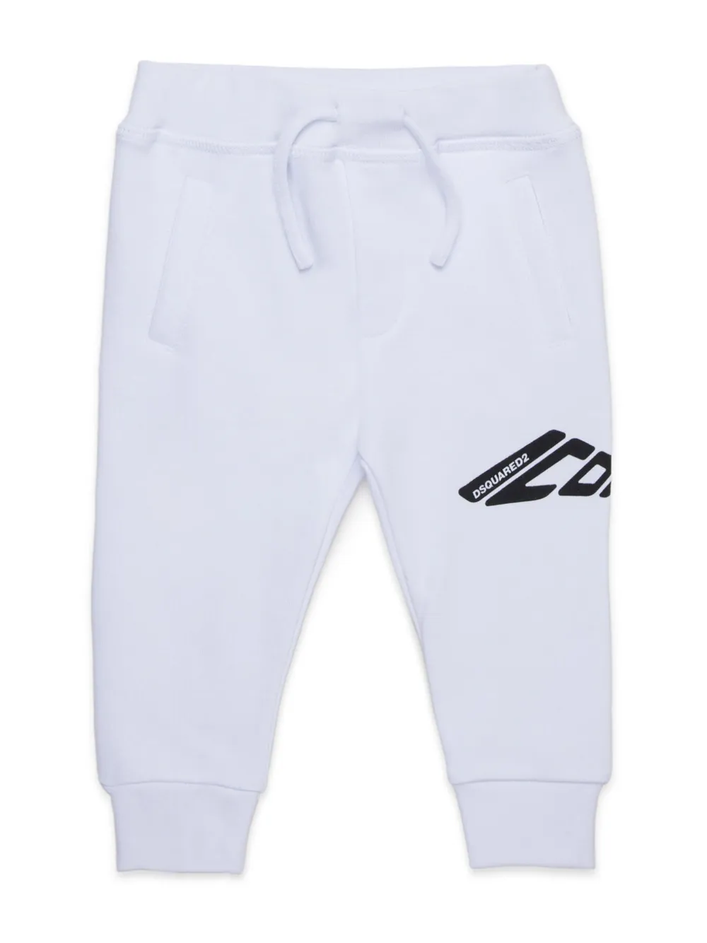 

Спортивные брюки с логотипом DSQUARED2 KIDS, белый