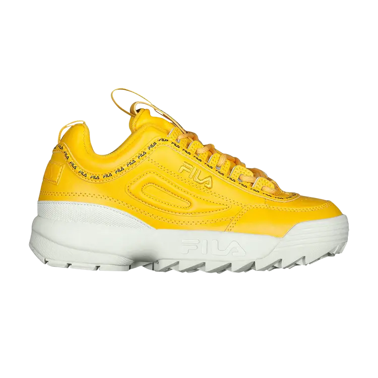 

Кроссовки Fila Disruptor 2 Premium Repeat K 'Canary Yellow', желтый
