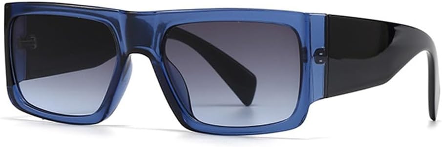 

Солнцезащитные очки с защитой от УФ-излучения UV400 — двухцветный градиент, подходят для женщин и мужчин, для бега и занятий спортом на открытом воздухе UYPTK, Blue Gray Gradient