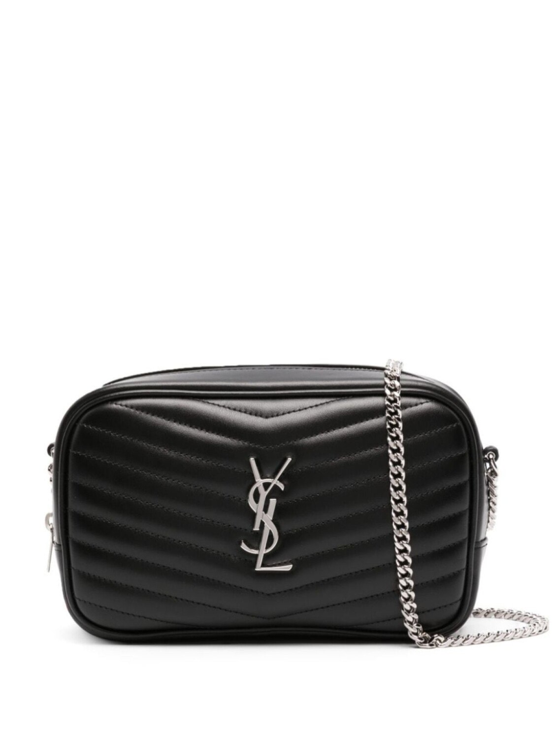

Мини-сумка Saint Laurent Lou, черный