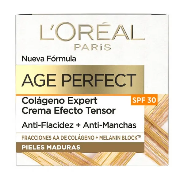 

Дневной крем против обвисания и прыщей Age Perfect Colágeno Expert Spf30 L'Oreal, 50 ml