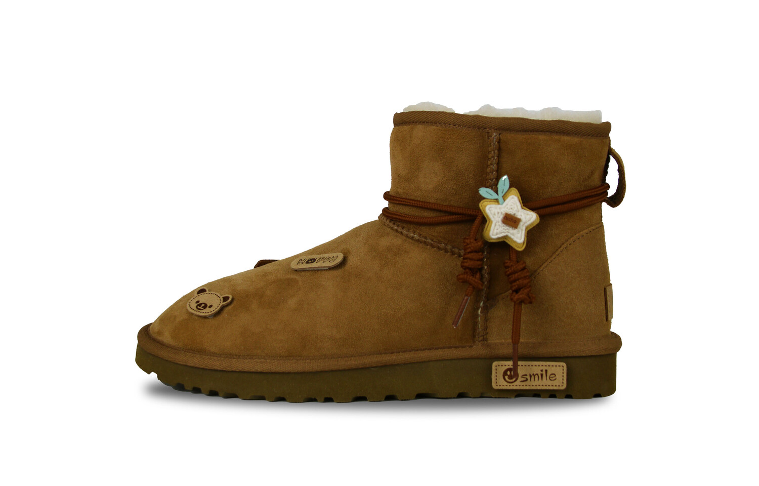 

CLASSIC MINI Зимние ботинки женские каштановые Ugg, цвет Chestnut