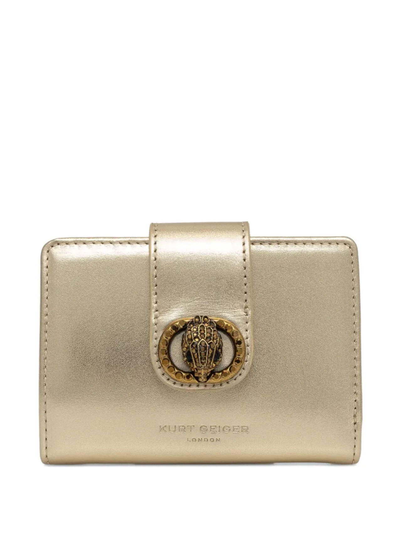 

Кошелек с логотипом Kurt Geiger London, золотой