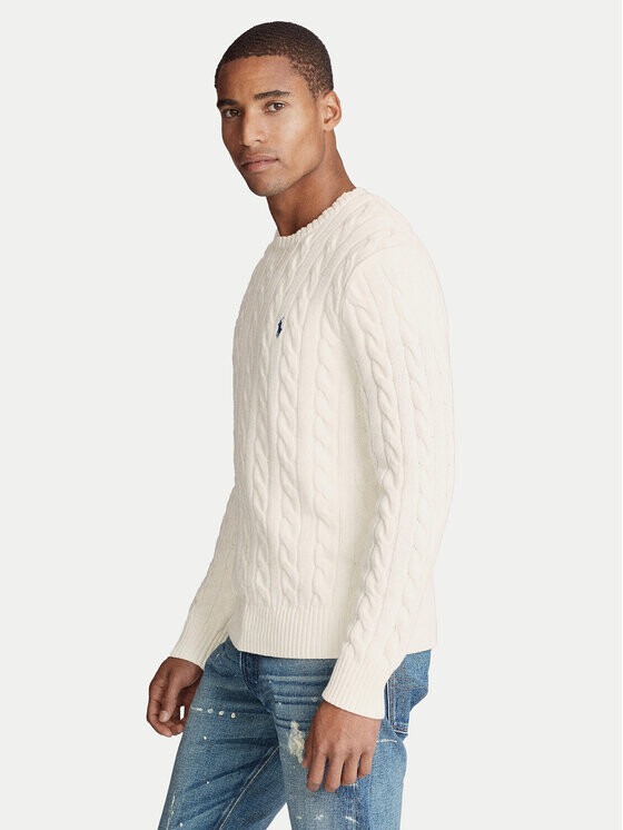 

Свитер обычного кроя Polo Ralph Lauren, экрю