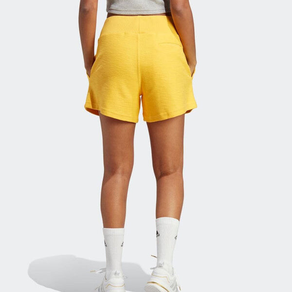 Шорты для отдыха махровые шорты петли Adidas, золотой — фото 4