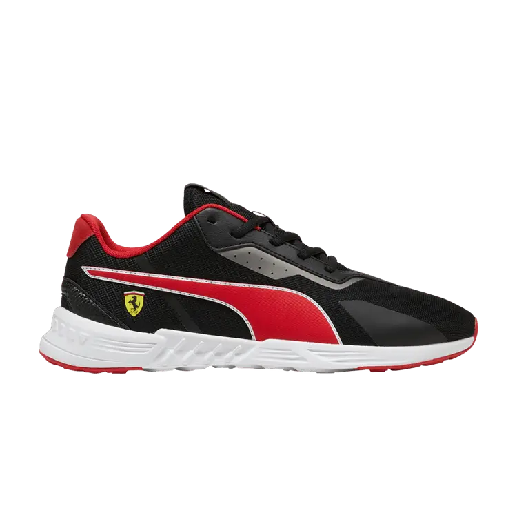 

Кроссовки Scuderia Ferrari x Tiburion 'Black Rosso Corsa', черный