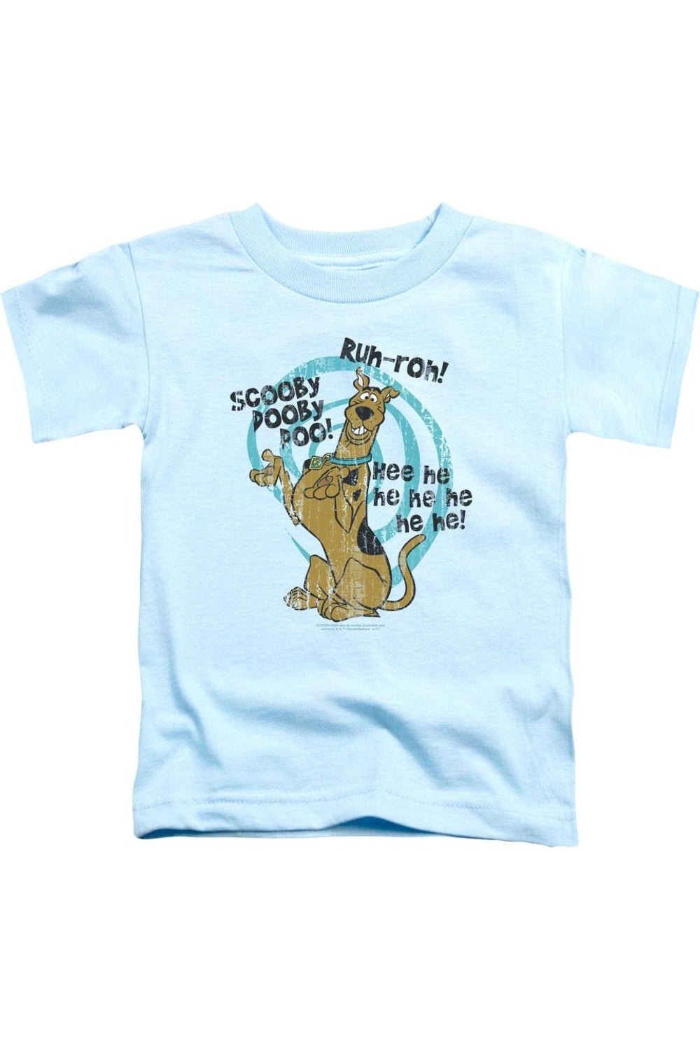 

Футболка с принтом Scooby Doo и цитатами Gildan, светло-голубой