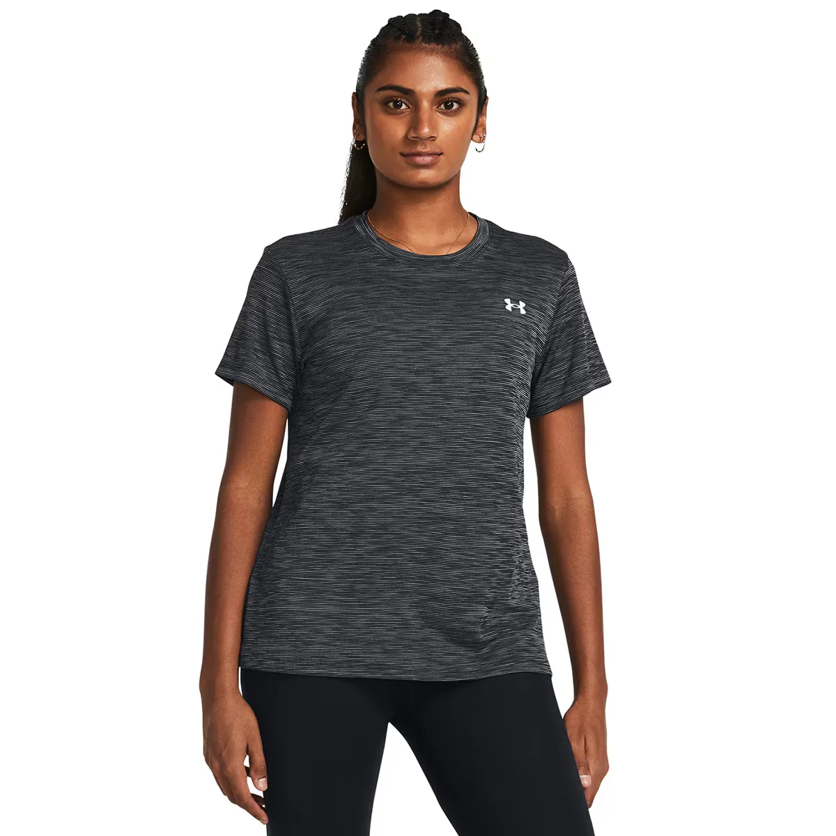 

Футболка Under Armour женская техническая текстурированная Ssc-Blk, черный