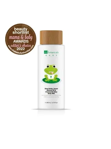 Молочко для тела детское с миндальным маслом и ромашкой Dr Botanicals — фото 2