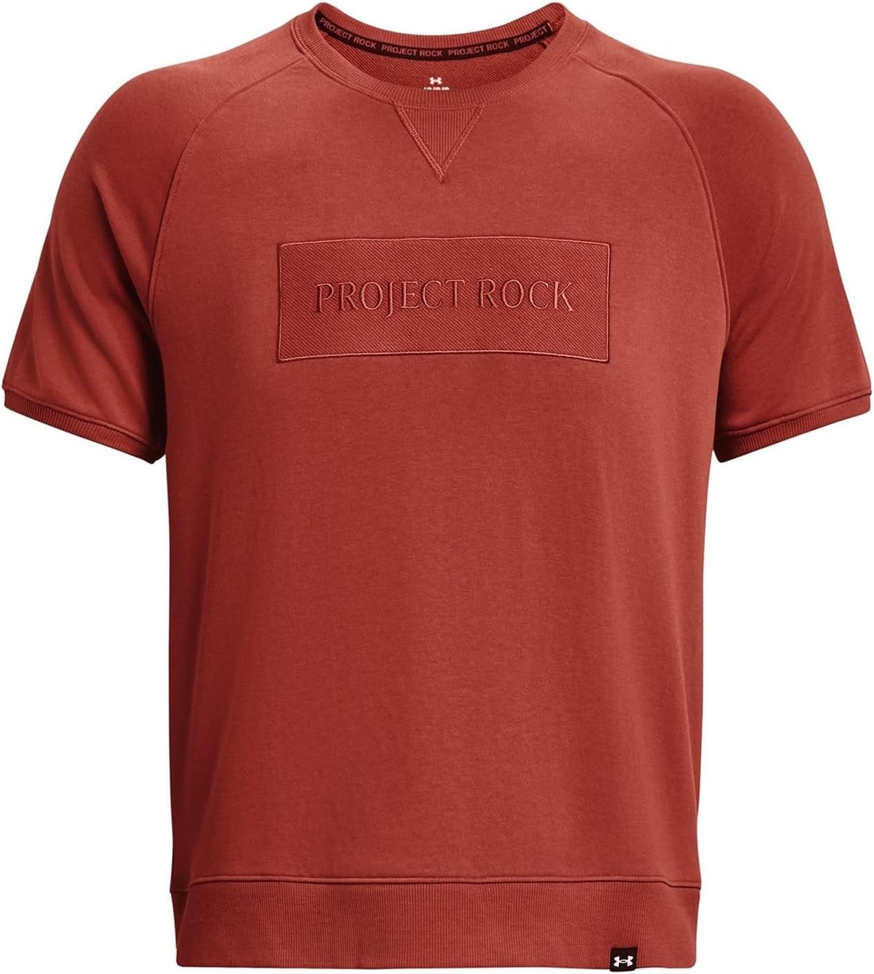 

Мужская толстовка UNDER ARMOUR UA Project Rock Terry Jim Crew, черный/красный