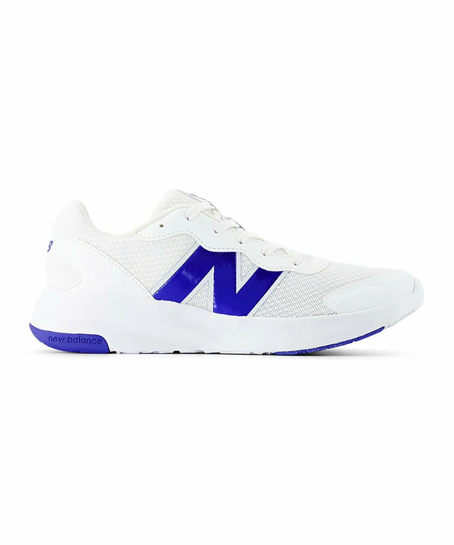 NB GK578OH Детские кроссовки на шнуровке New Balance, White/Blue
