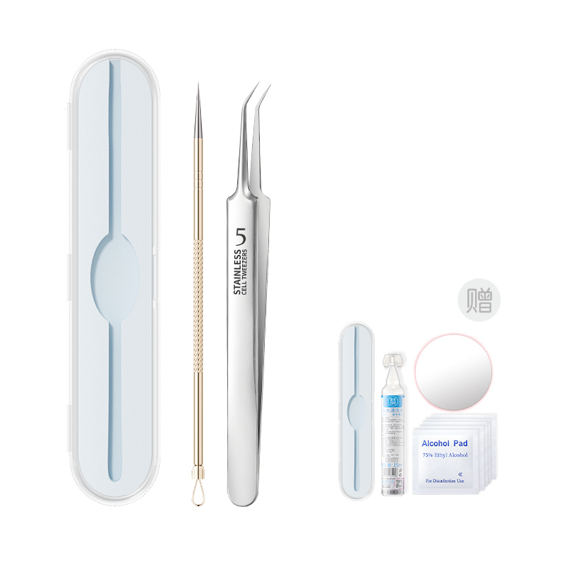 

M'AYCREATE Набор инструментов для удаления черных точек с ультратонкими иглами закрытый экстрактор пор и средство от прыщей