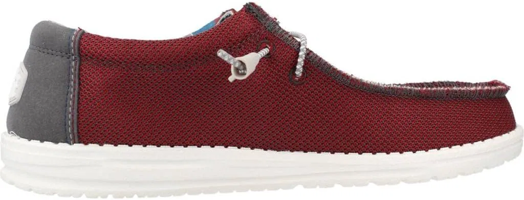 Hey Dude Мужские кроссовки Dude Shoes Wally Mesh, черные, размер UK10/EU44 — фото 4