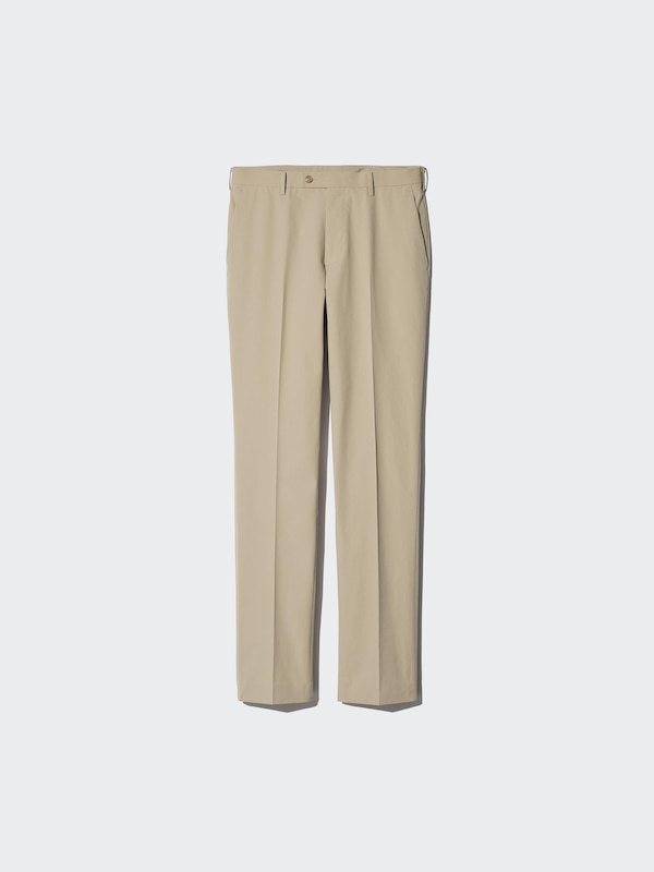 Брюки AirSense легкие (удлиненные) Uniqlo, 37 brown — фото 2