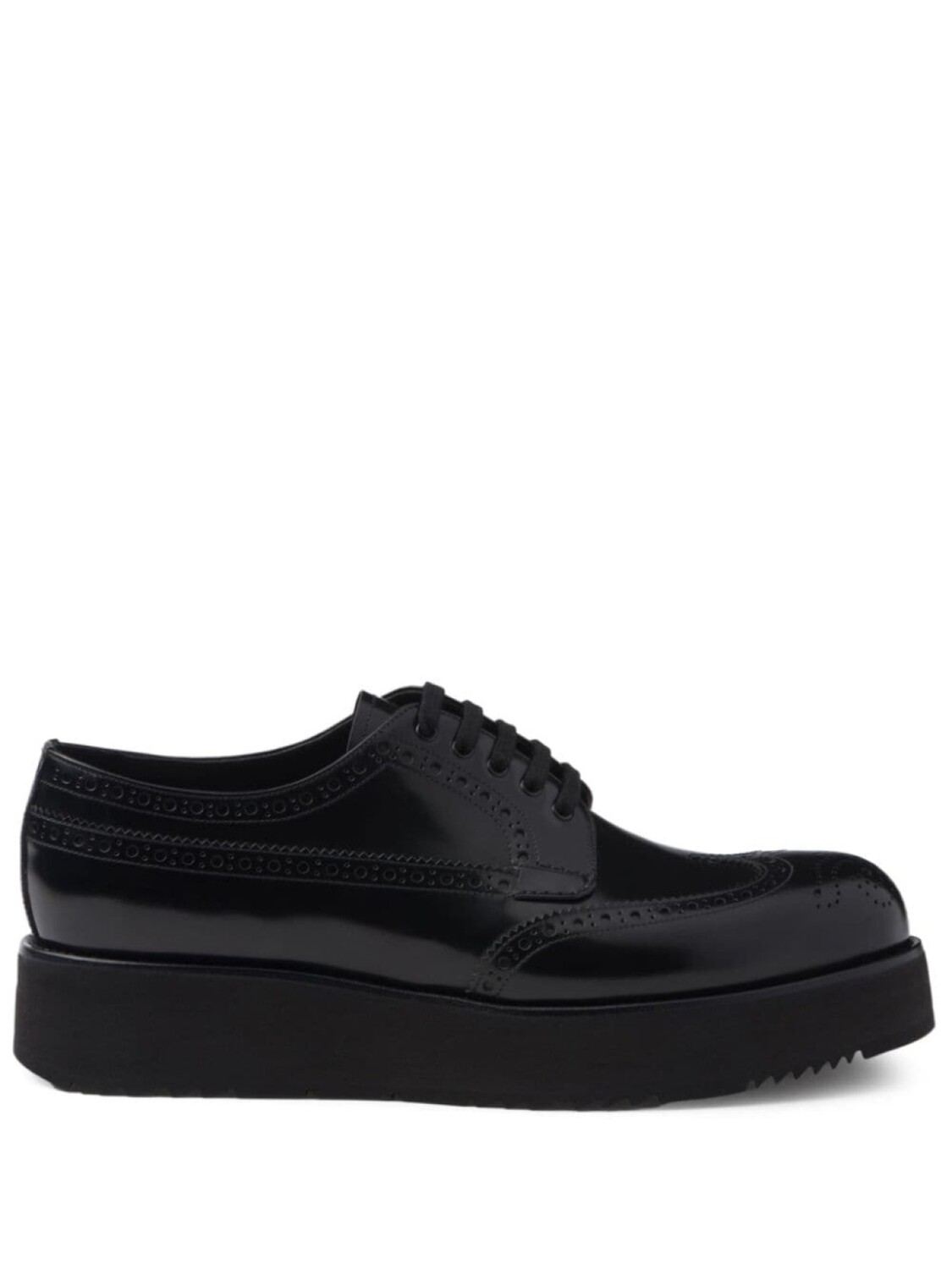 

Туфли Prada из матовой кожи, черный