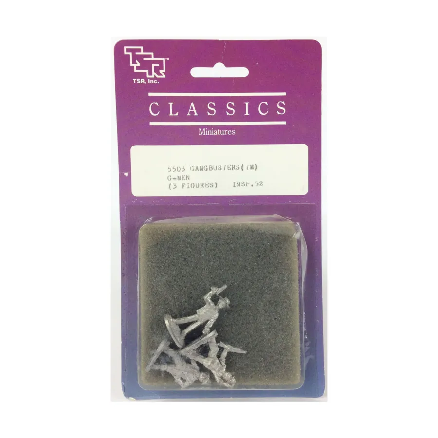 

Гангстеры, Gangbusters - Miniatures