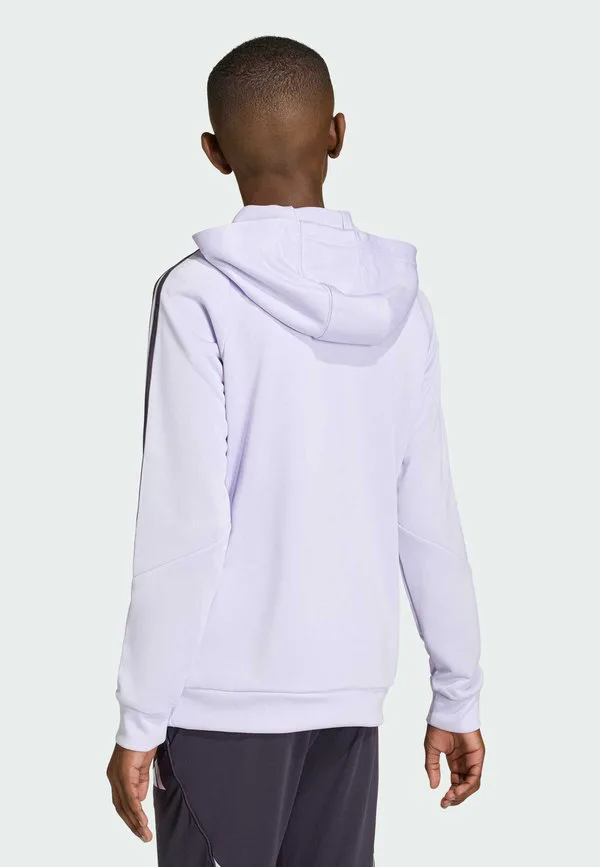 Детская толстовка manchester united tiro 25 для тренировок и соревнований. Adidas Performance, Purple Tint Aurora Black — фото 2