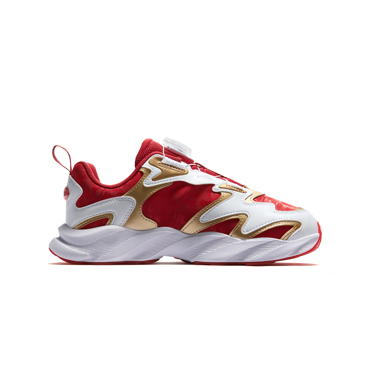 FILA KIDS Heritage FHT Rebound Low top детские кроссовки для бега Dark Red/FILA White для подростков — фото 3