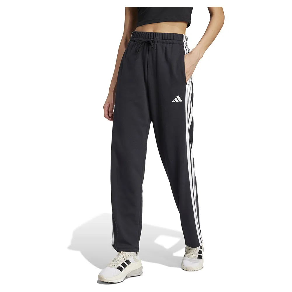 

Джоггеры adidas Essentials 3 Stripes Open Hem French Terry, черный