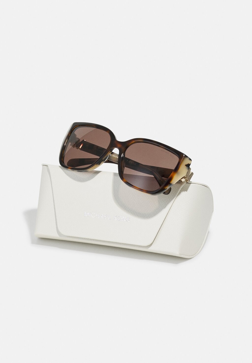 

Солнцезащитные очки Acadia Michael Kors, кремовые черепаховые
