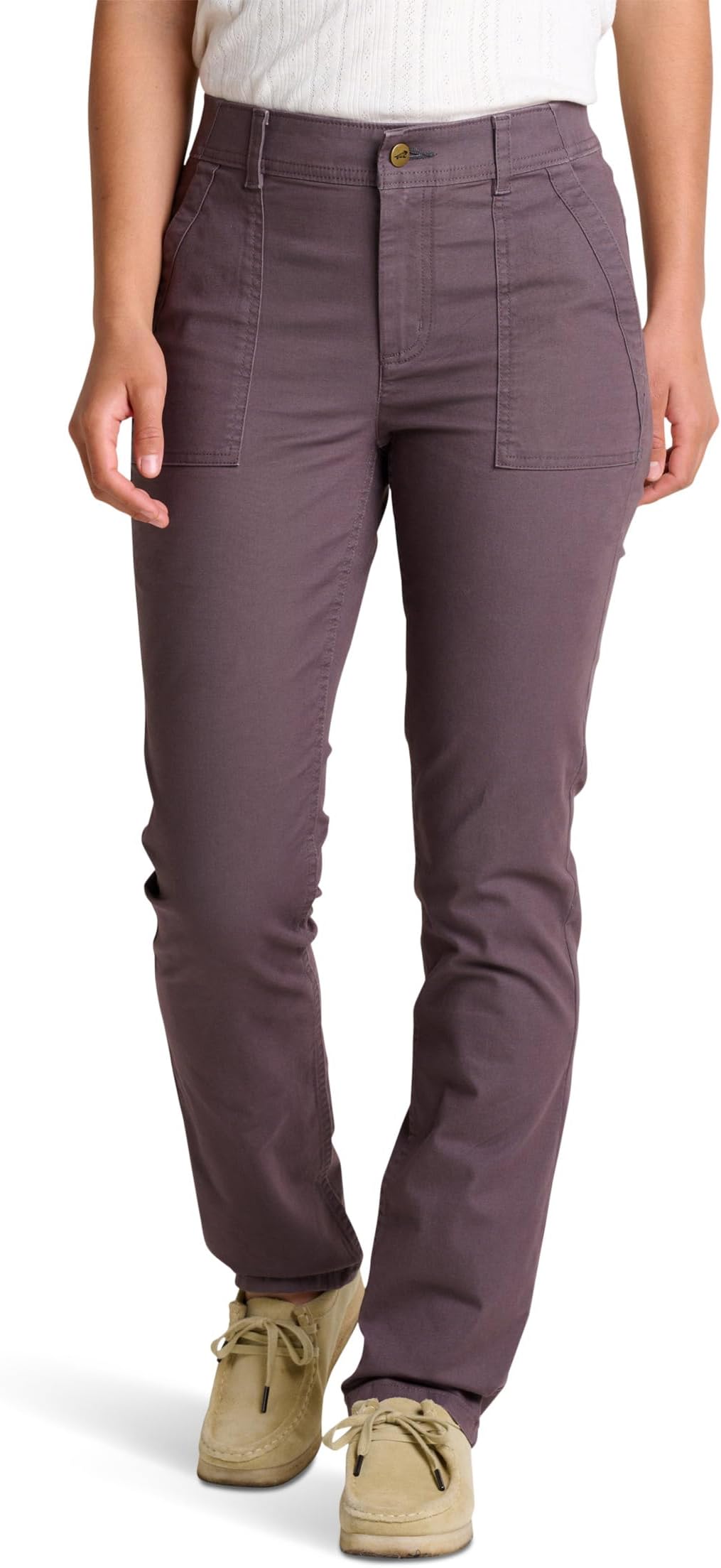 

Брюки Toad&Co Earthworks Slim Pants, цвет Raisin