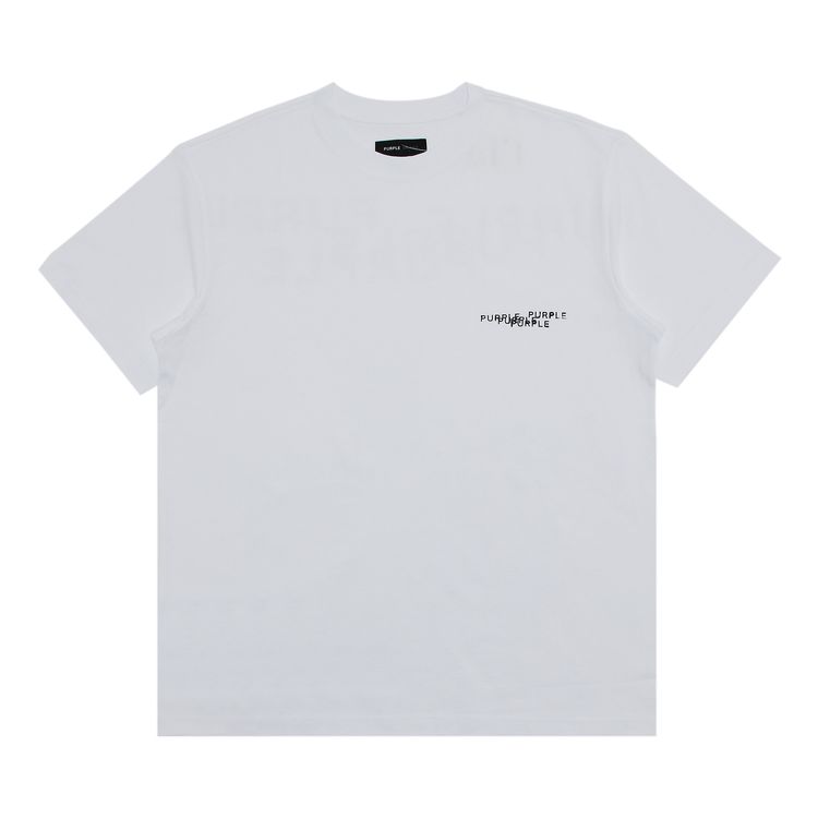 

Футболка PURPLE BRAND HWT Jersey Short-Sleeve Tee 'White', белый