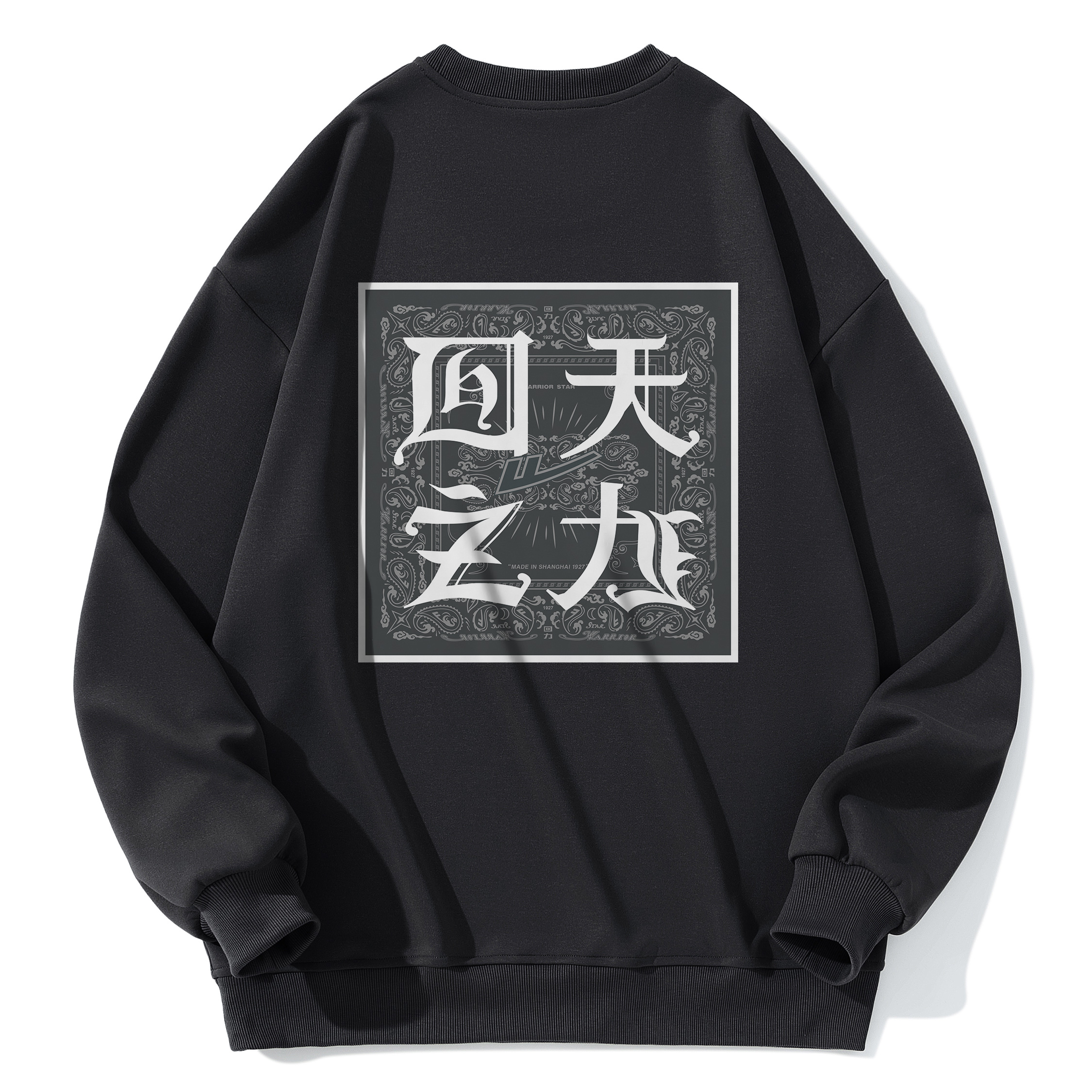 

Свитшот Unisex WARRIOR, светло-серый