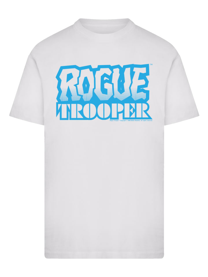 

Футболка Rogue Trooper Comic Book Blue Logo белого цвета F4NT4STIC, Белый, Футболка Rogue Trooper Comic Book Blue Logo белого цвета F4NT4STIC