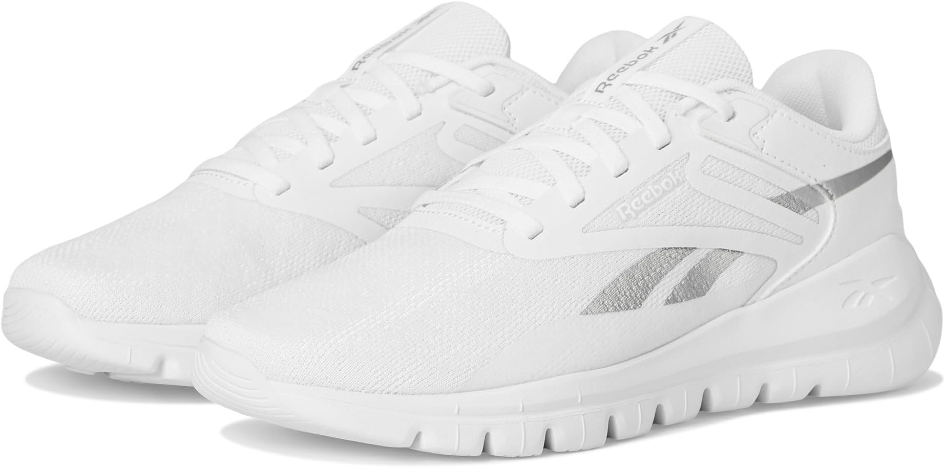 Кроссовки Reebok Split Flex, цвет White/Silver Metallic