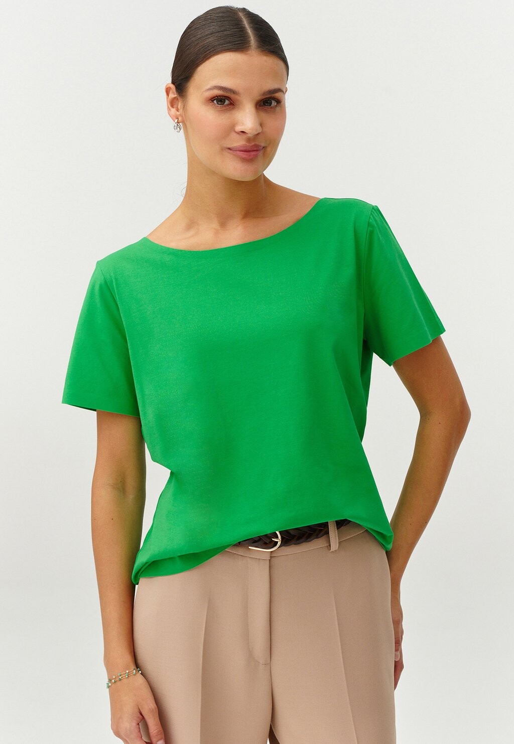 

Футболка базовая TATUUM, цвет green
