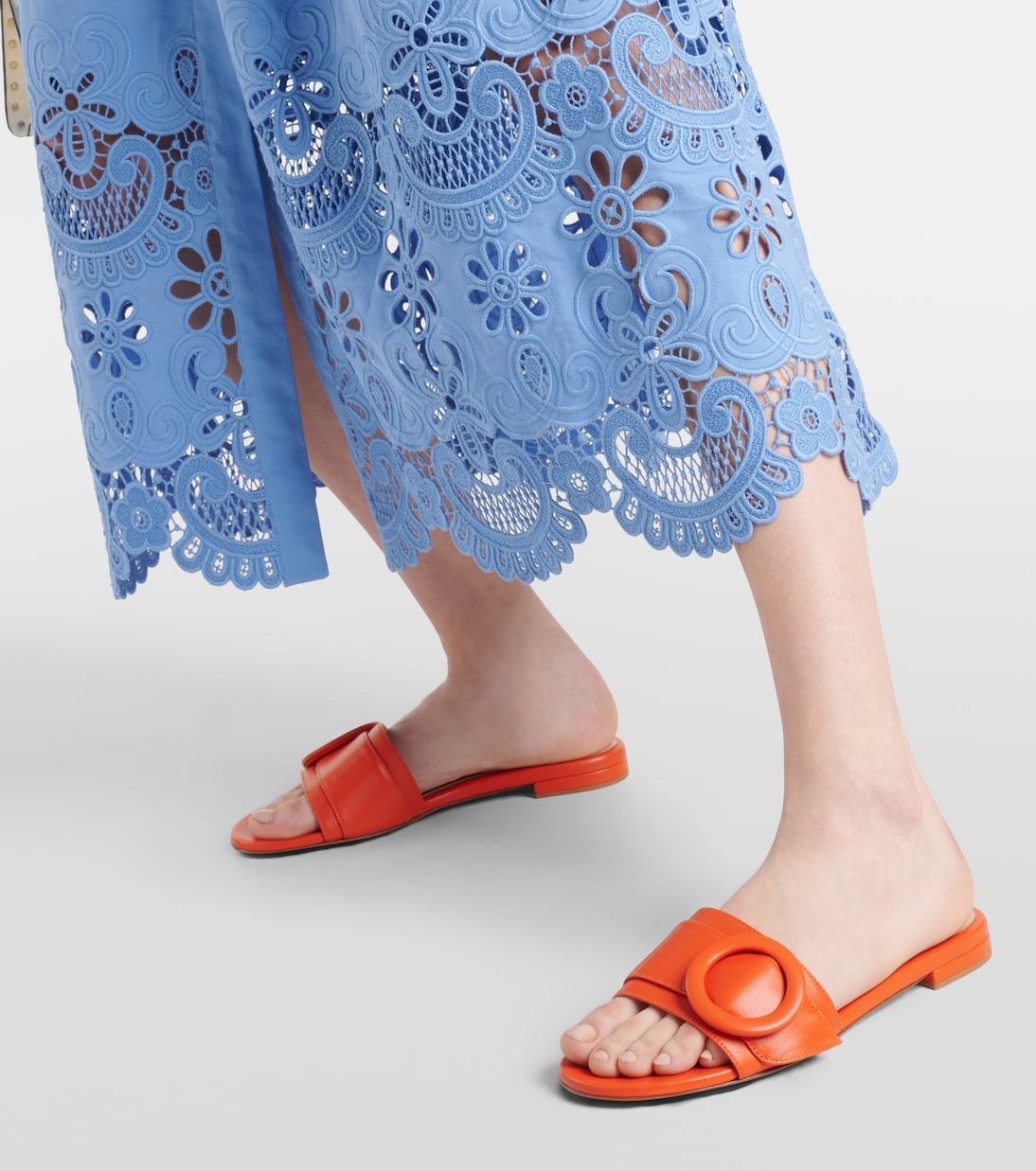 Кожаные мюли Gianvito Rossi, Ace — фото 4