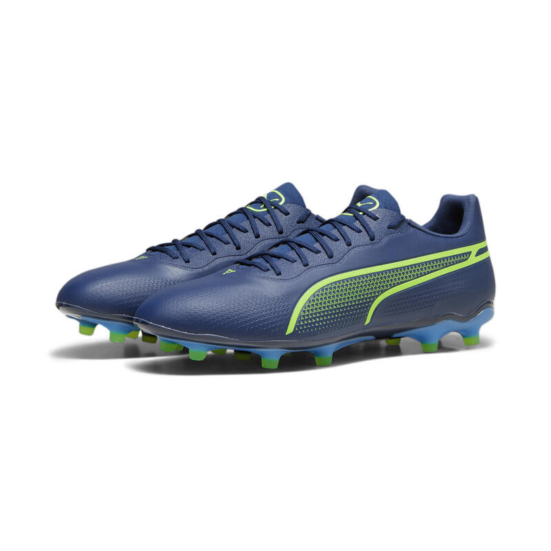 

Бутсы футбольные взрослые KING PRO FG/AG PUMA Permanent Blue Pro Green Ultra