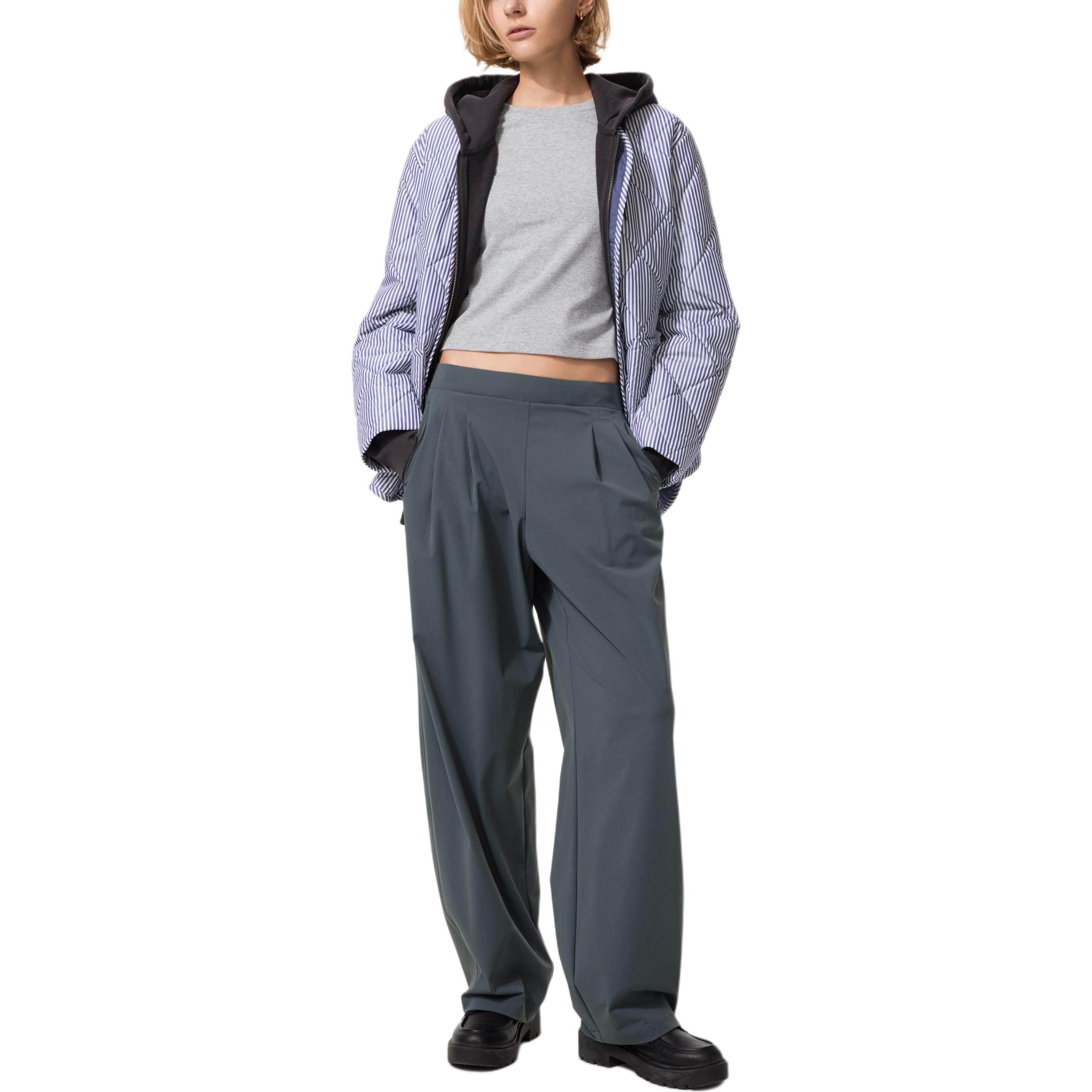 

Брюки с защитой от солнца SS26 для женщин UNIQLO, темно-серый