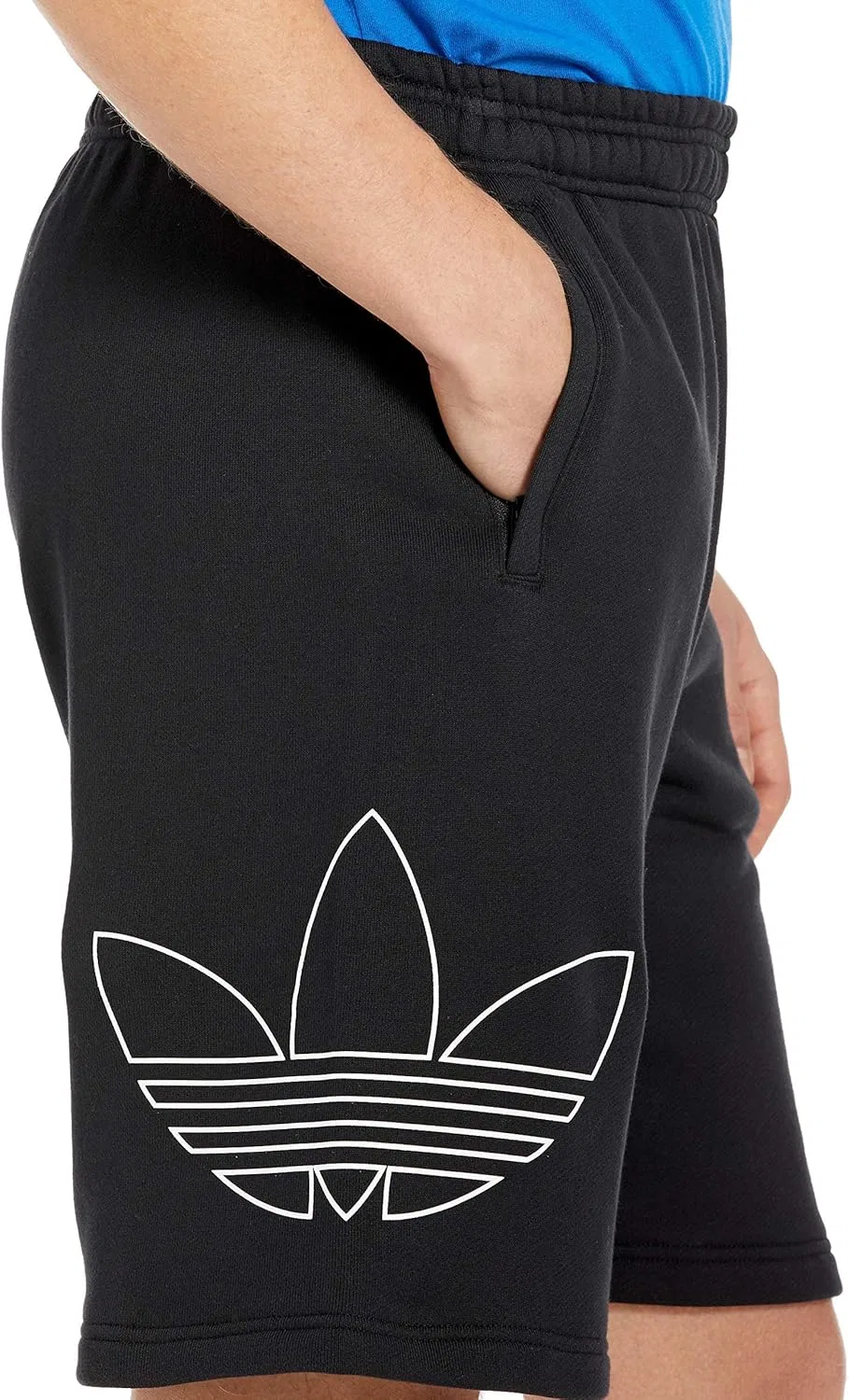 Шорты adidas Originals French Terry, Collegiate Navy/Raw Amber — фото 2