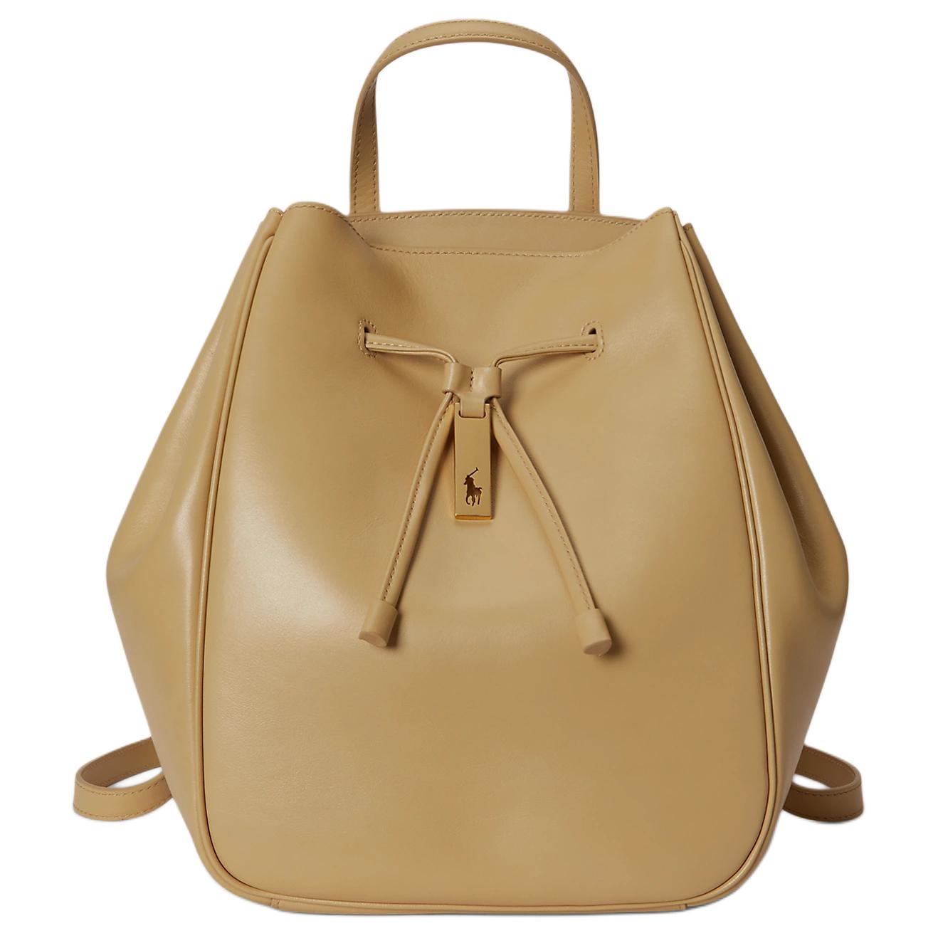 

Polo Ralph Lauren Polo ID рюкзак кожаный женский light brown