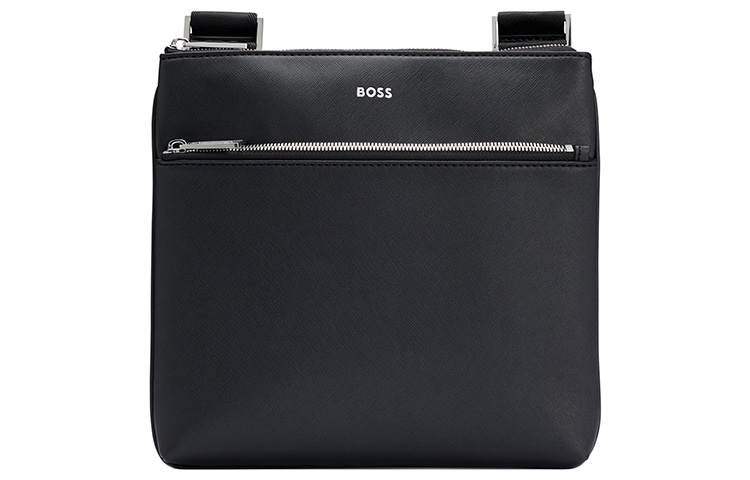 

HUGO BOSS Кожаная сумка через плечо Boss Zair