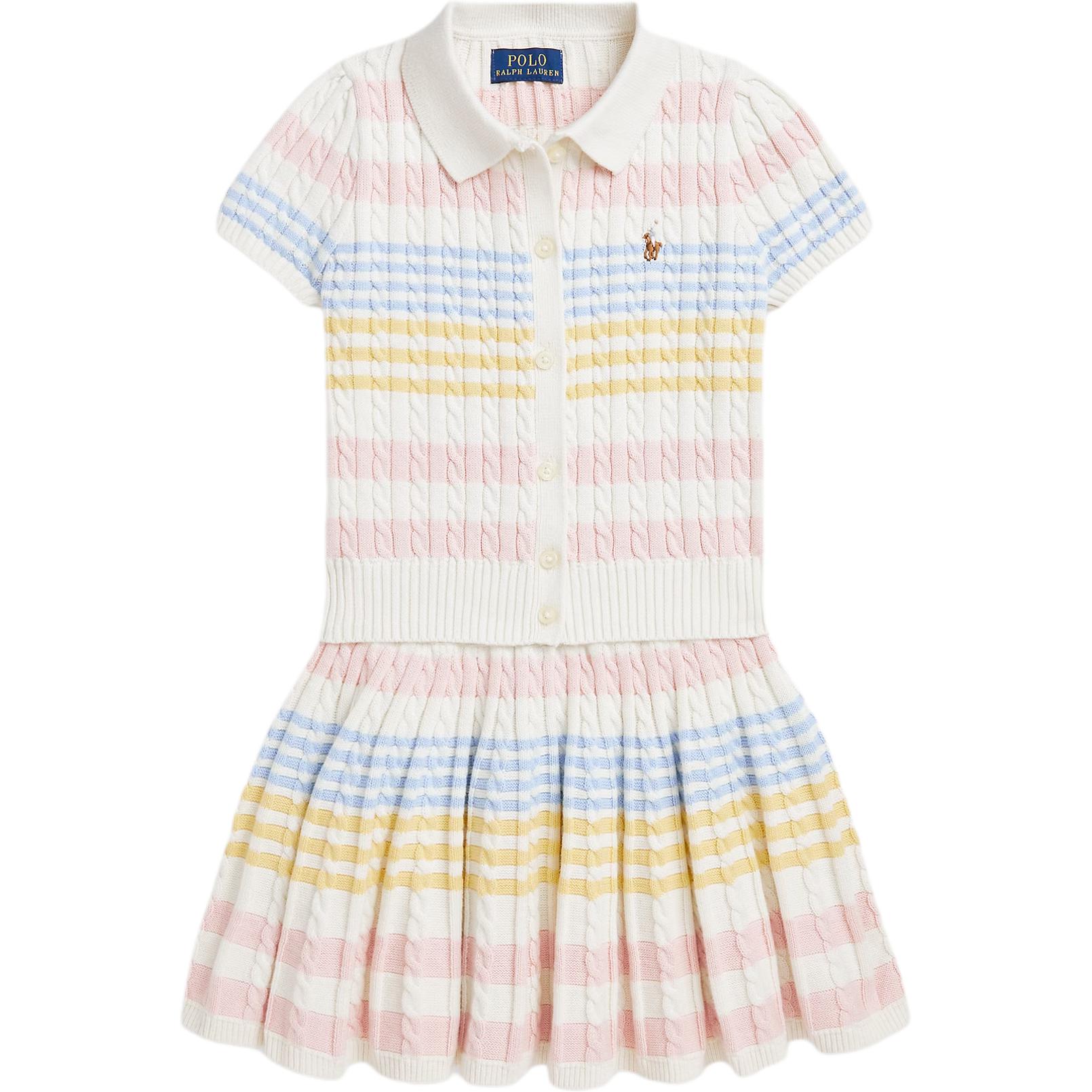 Платье разноцветное детское Polo Ralph Lauren, мультиколор