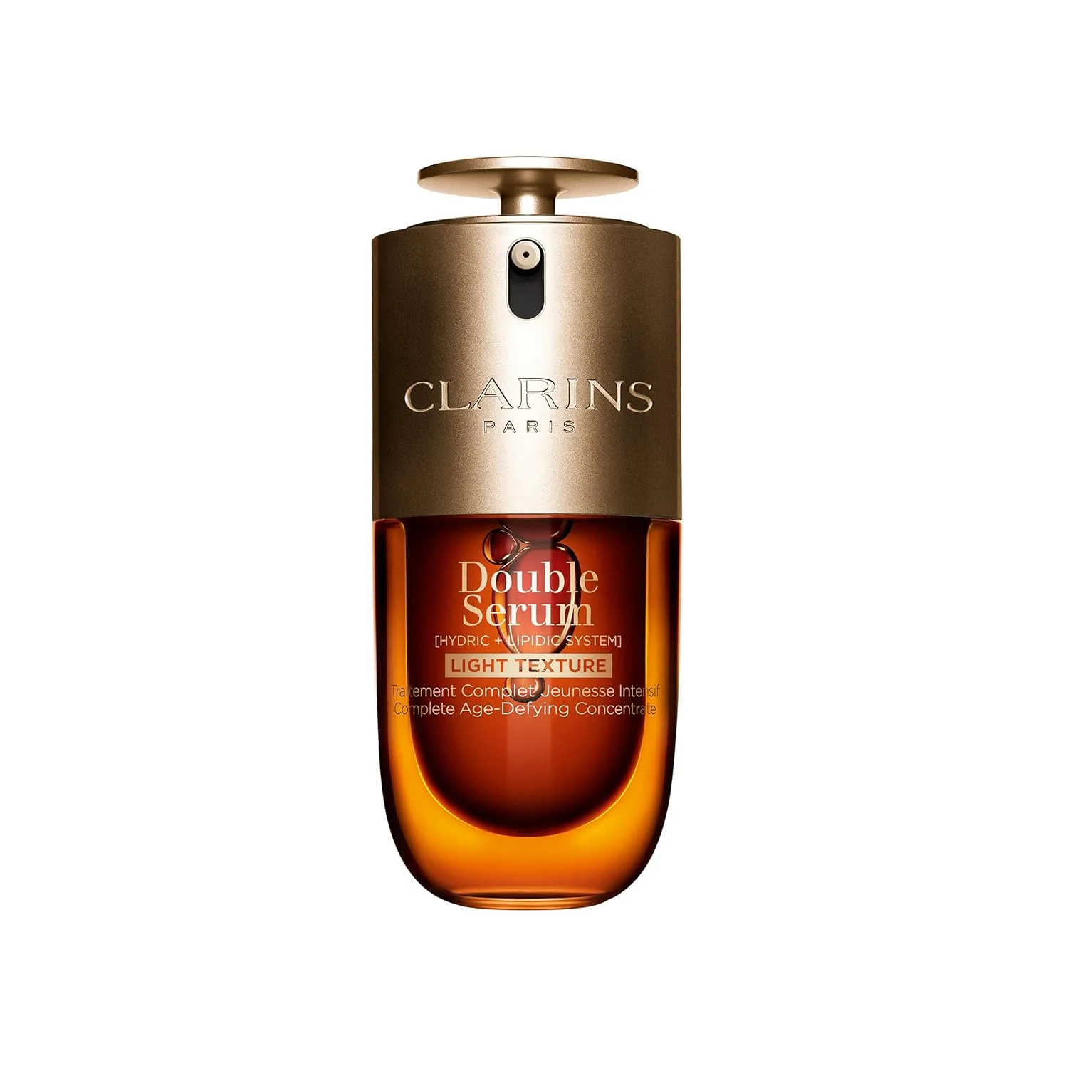 Сыворотка Clarins — DOUBLE SERUM LIGHT TEXTURE, антивозрастная , заметно укрепляет, разглаживает, усиливает