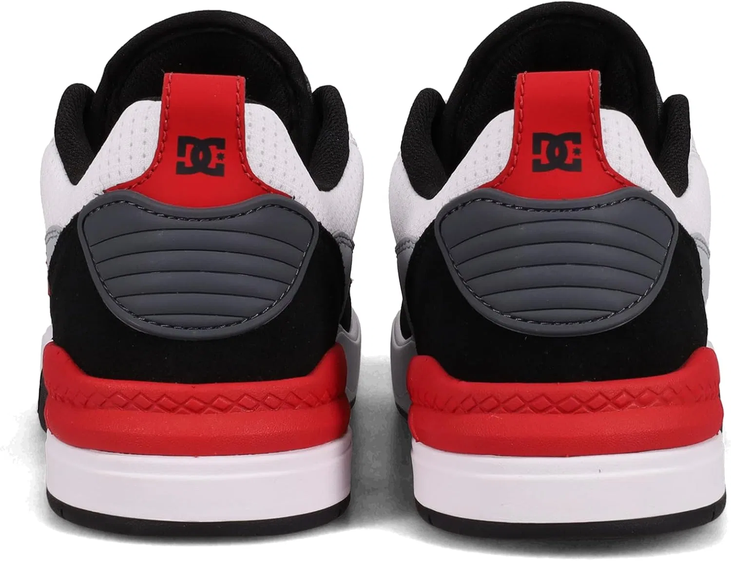 Кроссовки DC, мужские скейтбордические кроссовки DC Ascend DC Shoes, Black / Grey / White — фото 3