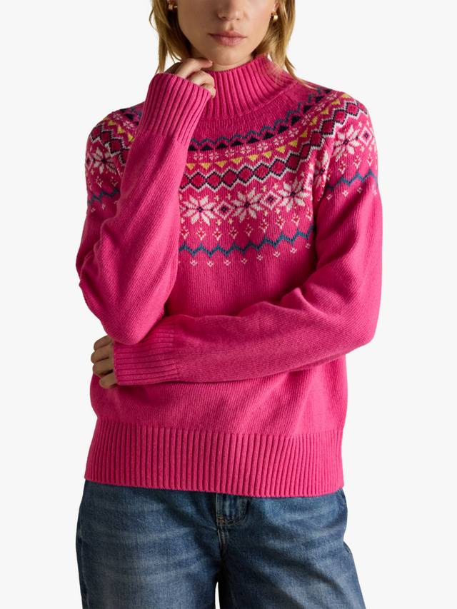 

Свитер Alba Fair Isle Joules, Pink