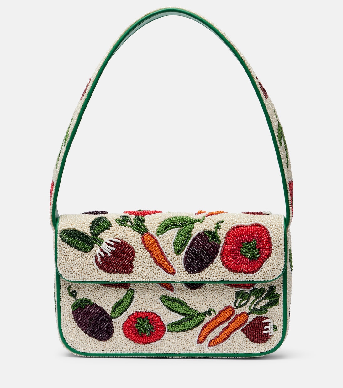 

Томми Маленькая сумка через плечо с бусинами Staud, Crudite