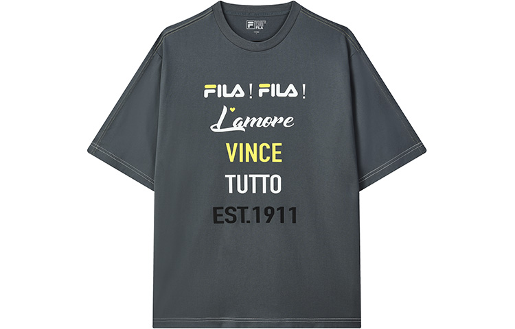 

Футболка мужская Wild Cloth Gray FILA, Pale Linen Gray