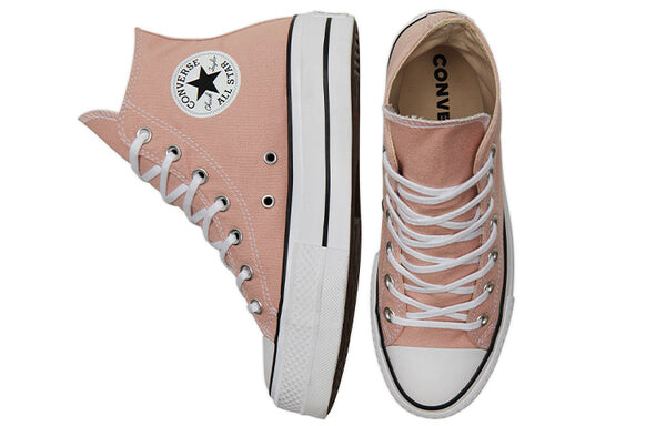 Кроссовки chuck taylor all star lift platform high 'pink clay' Converse, розовый — фото 4