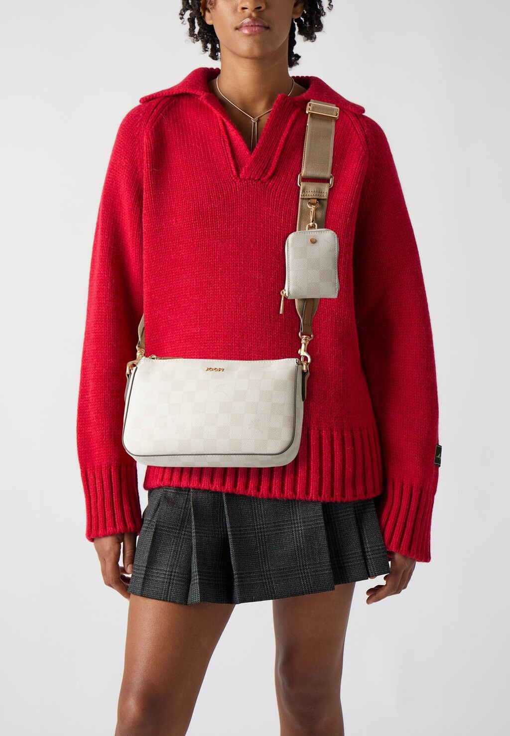 

Сумка через плечо CORTINA PIAZZA JASMINA SET JOOP!, молочный, Белый, Сумка через плечо CORTINA PIAZZA JASMINA SET JOOP!, молочный